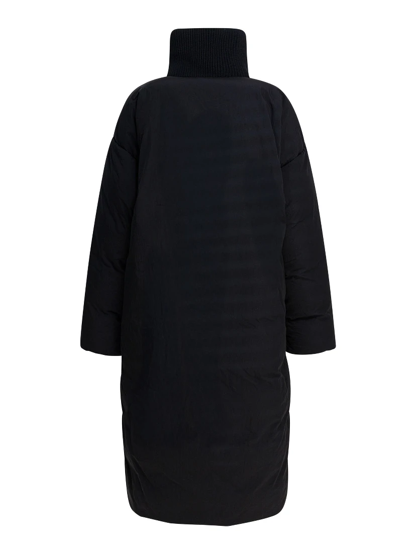 Long anti-drip down jacket