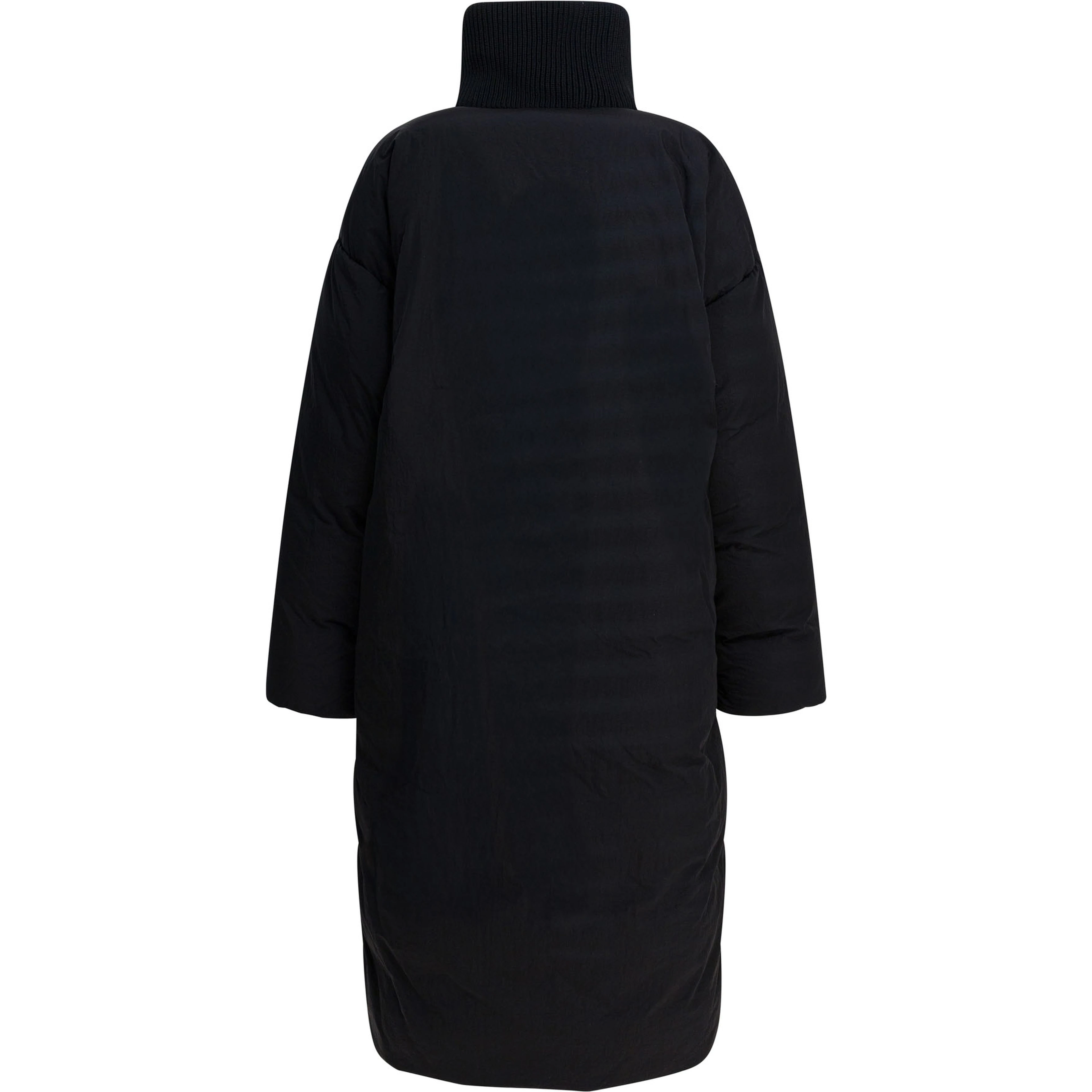Long anti-drip down jacket