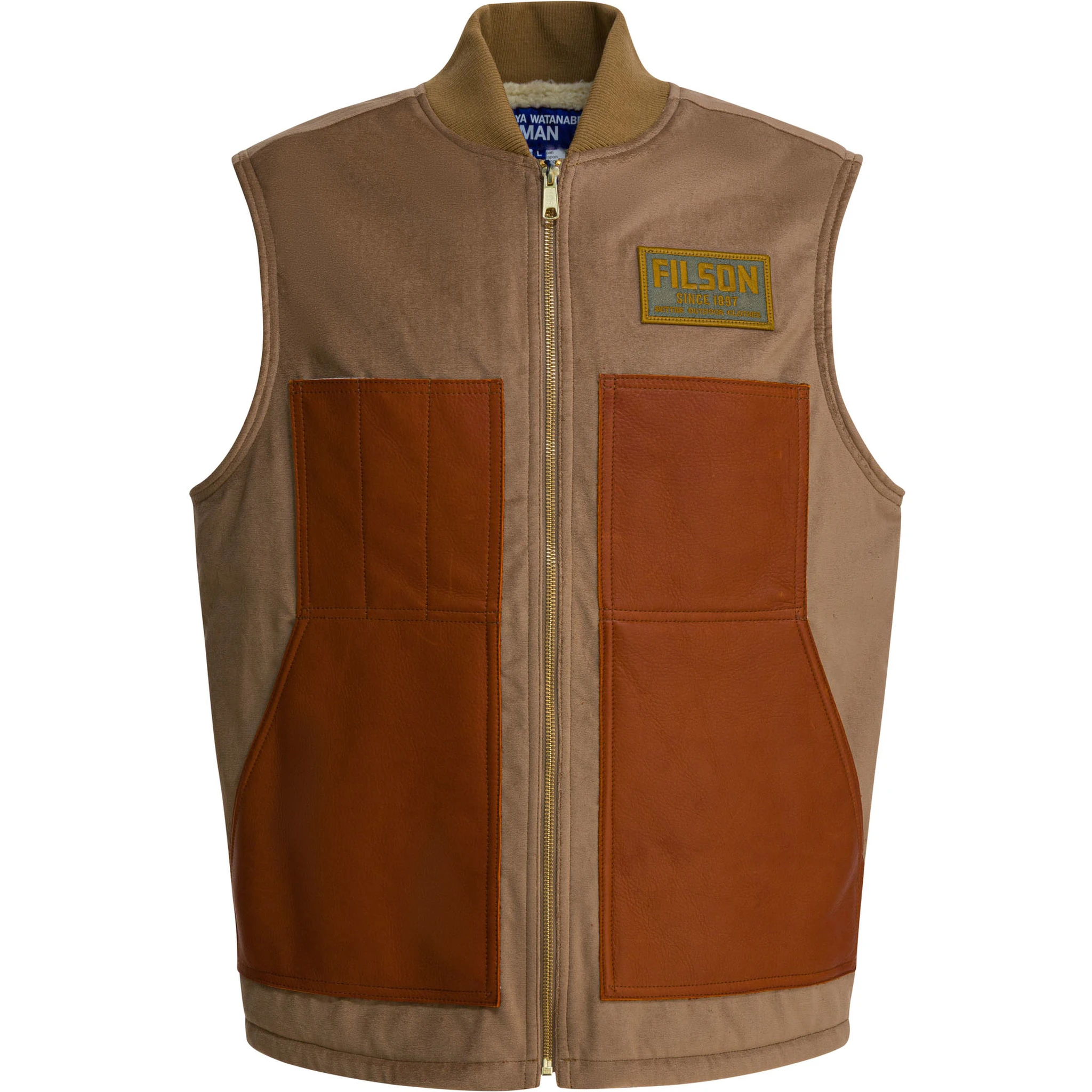 Sleeveless wool jacket