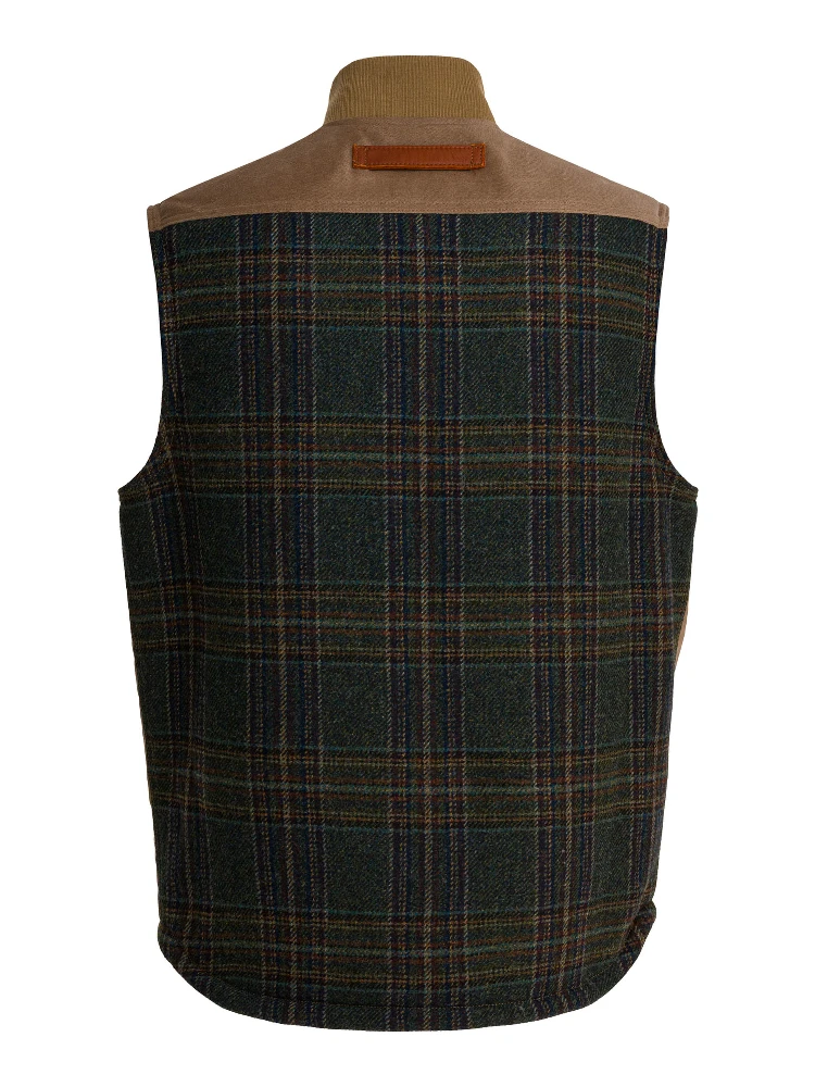 Sleeveless wool jacket alternative