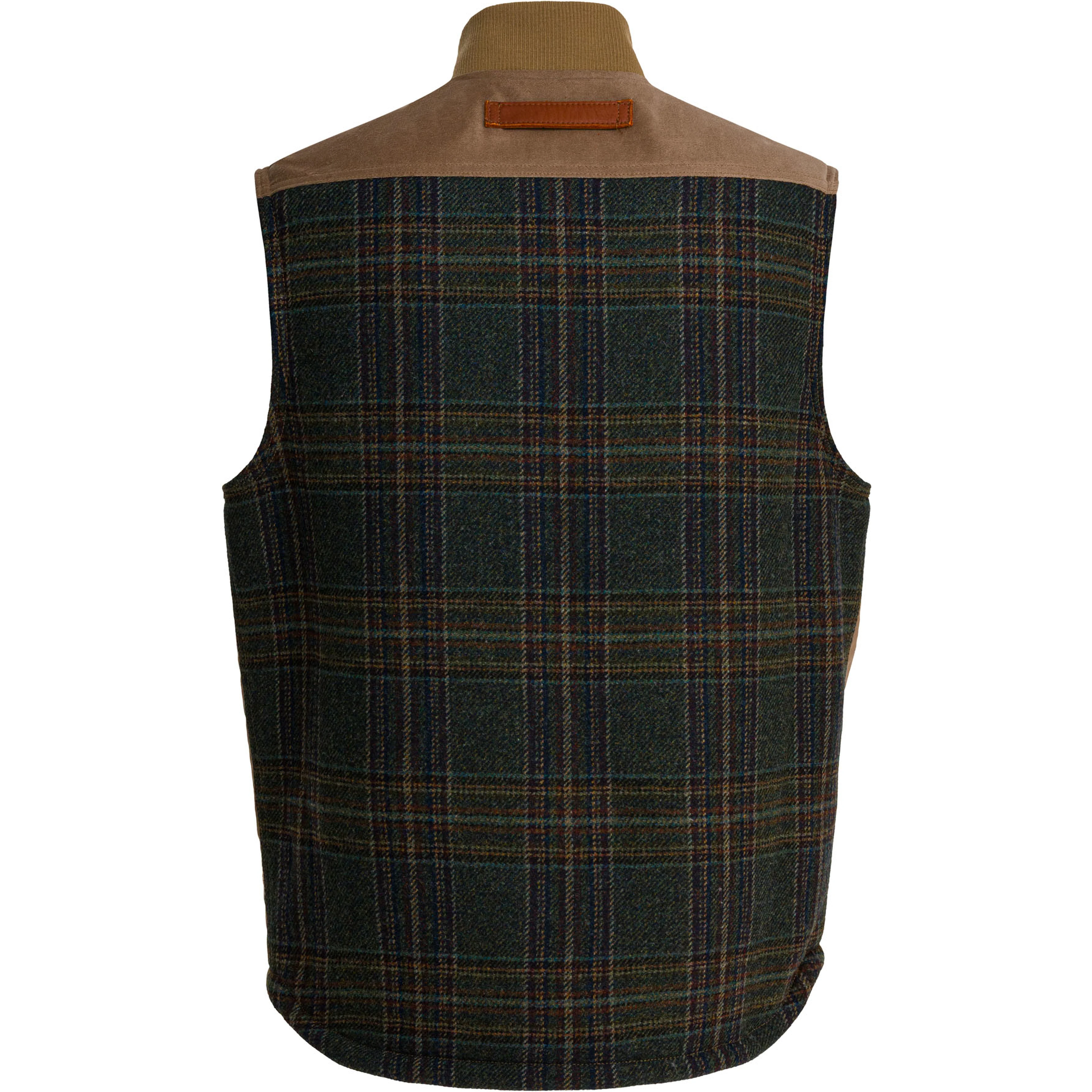 Sleeveless wool jacket