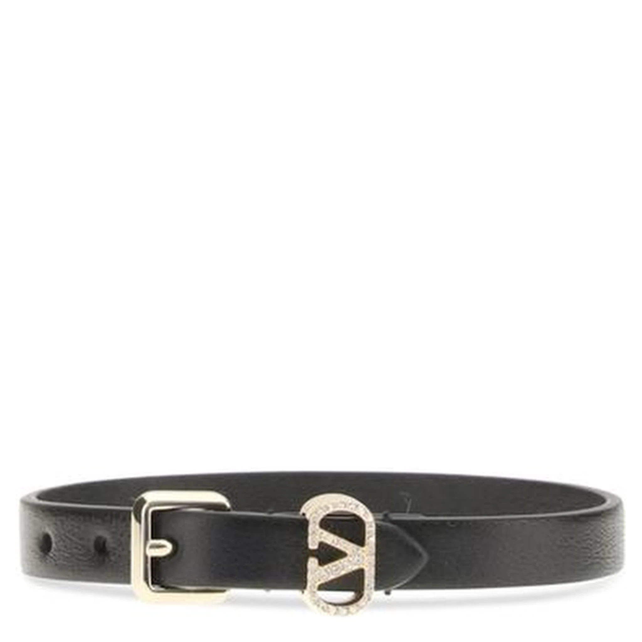 Black Calf Leather Bos Taurus Bracelet