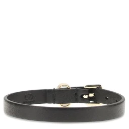 Black Calf Leather Bos Taurus Bracelet