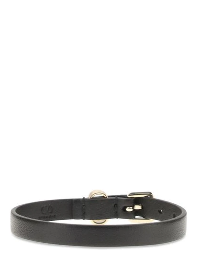 Black Calf Leather Bos Taurus Bracelet alternative