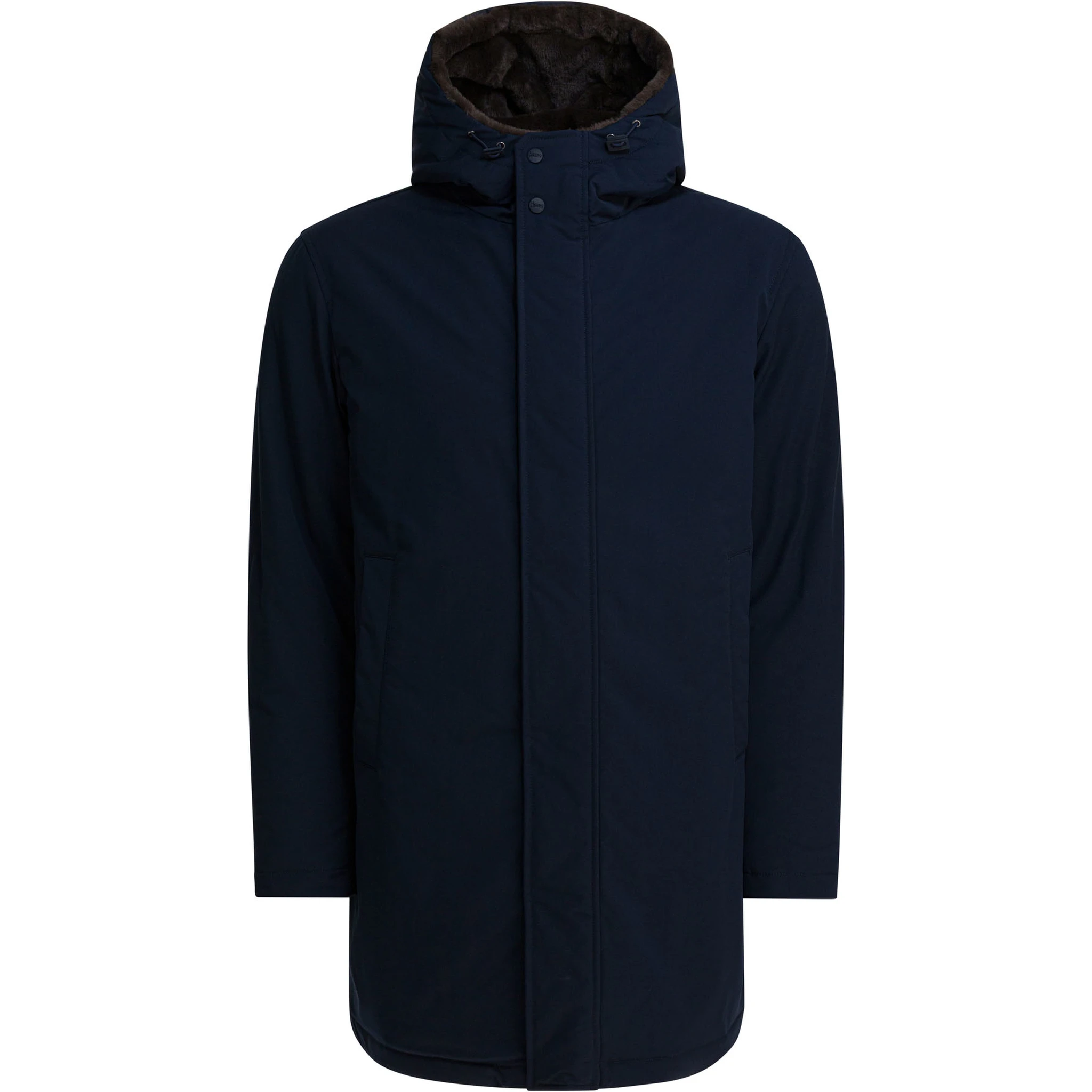 Long coat with hood
