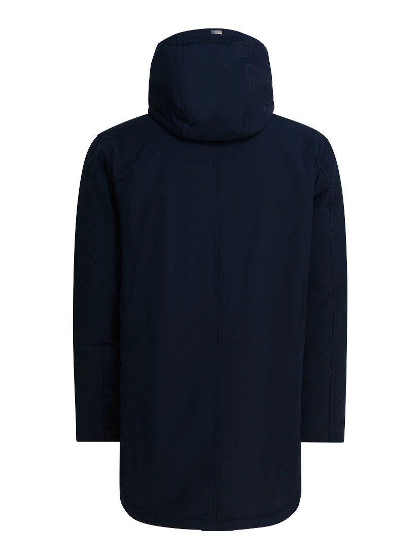 Long coat with hood