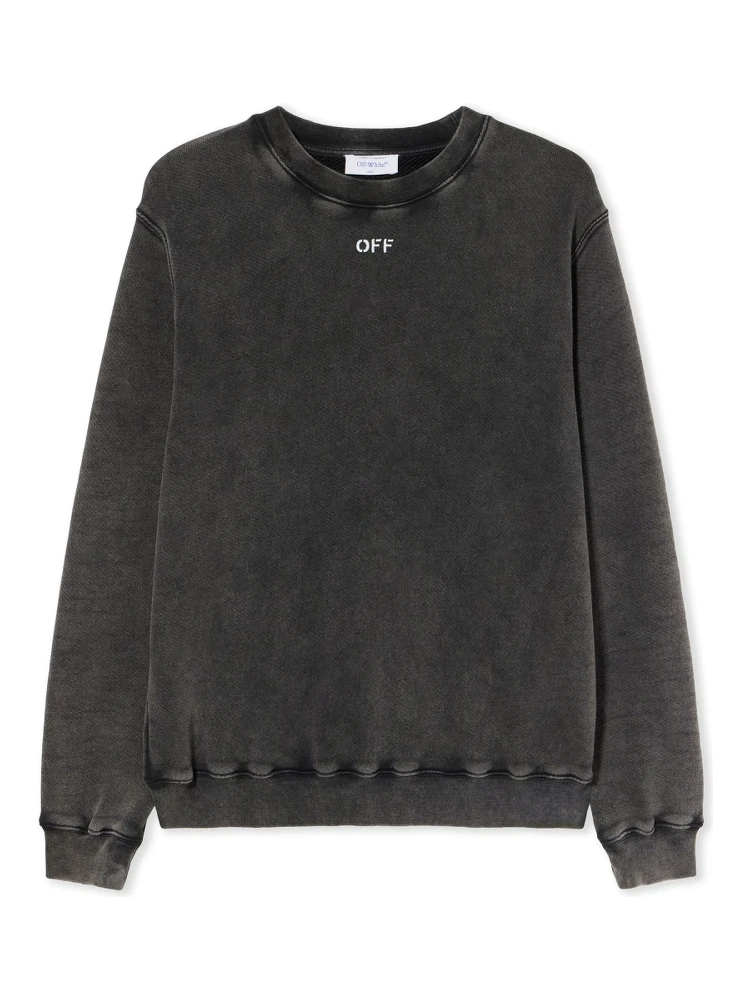 "CHECK FLAN ARROW LOGO" SWEATSHIRT