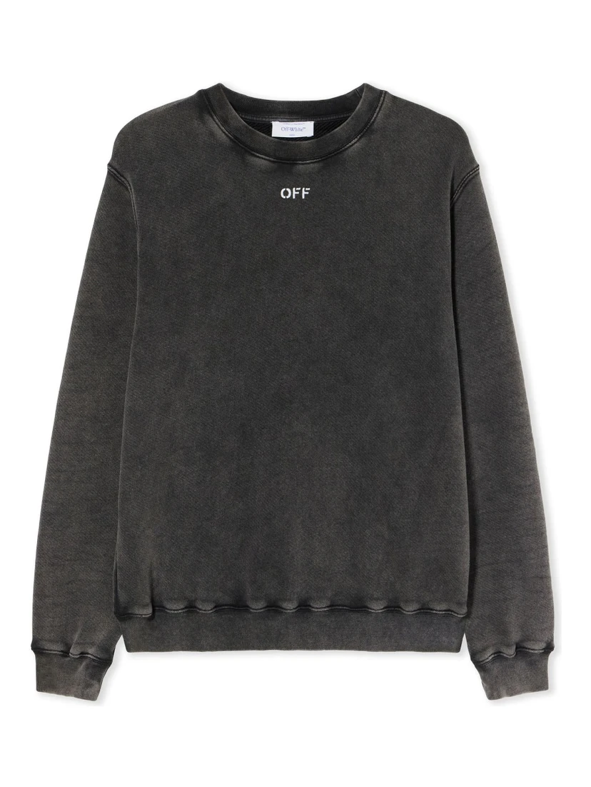 "CHECK FLAN ARROW LOGO" SWEATSHIRT