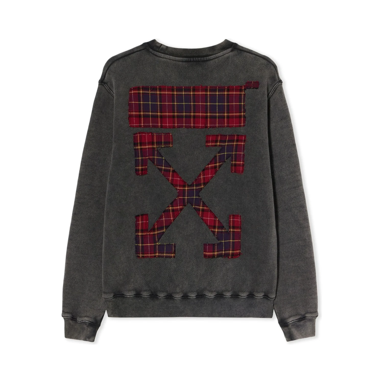 "CHECK FLAN ARROW LOGO" SWEATSHIRT