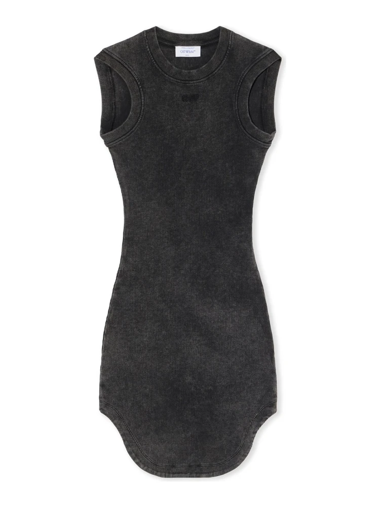 MINI DRESS "OFF STAMP"