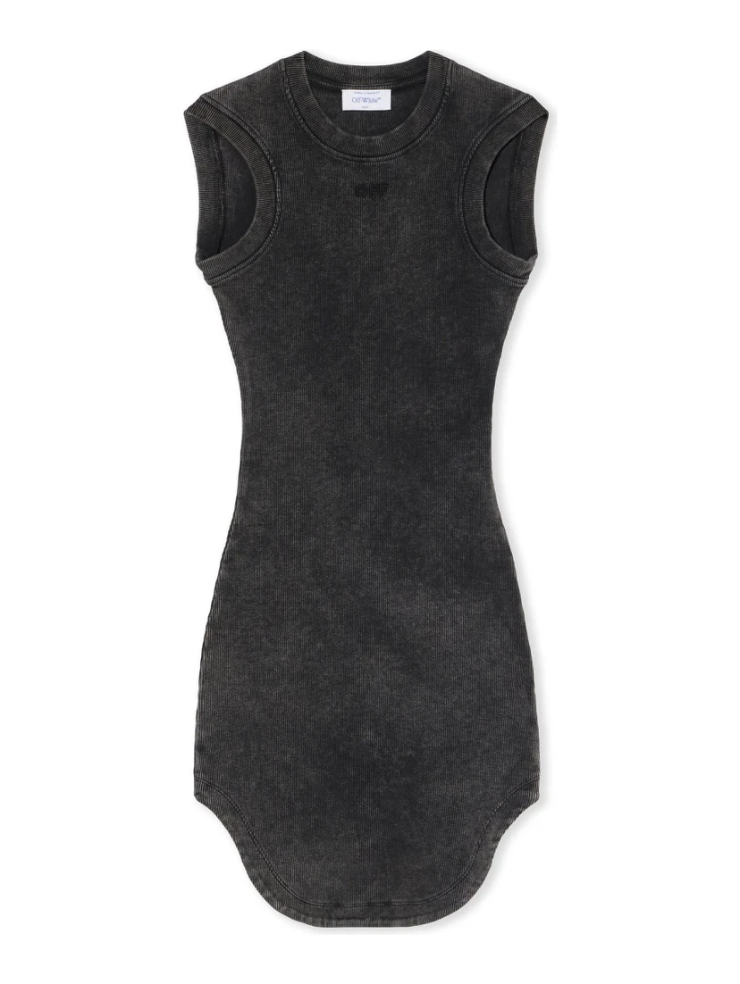 MINI DRESS "OFF STAMP"