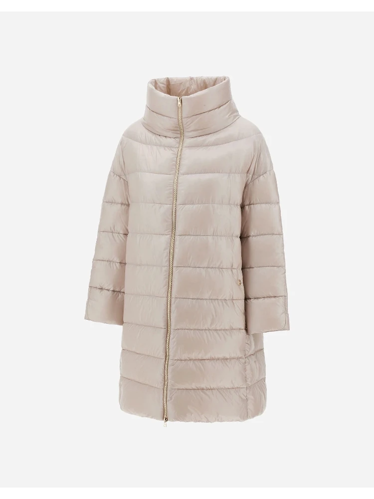 "Matilde" long down jacket alternative