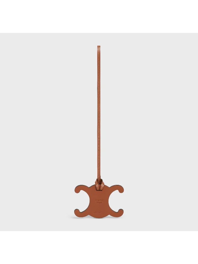 Triomphe leather keyschain alternative