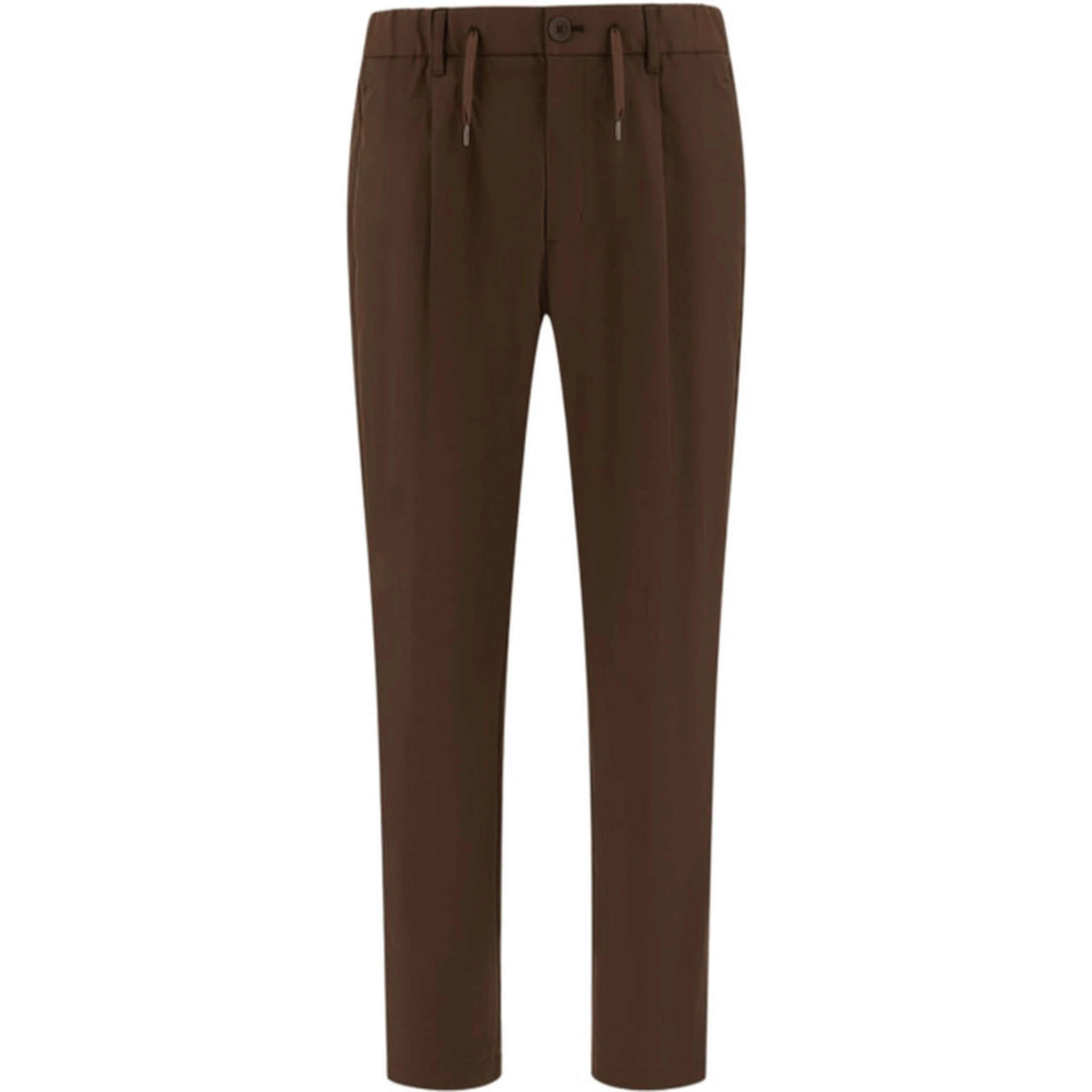Pants with coulisse and pinces