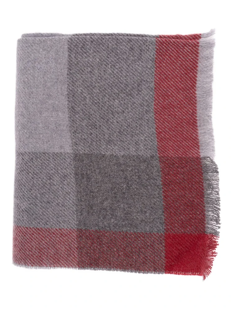 Wool and cashmere scarf