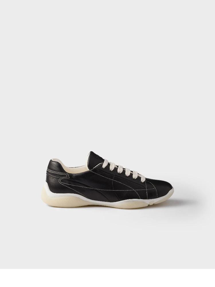 Leather sneakers