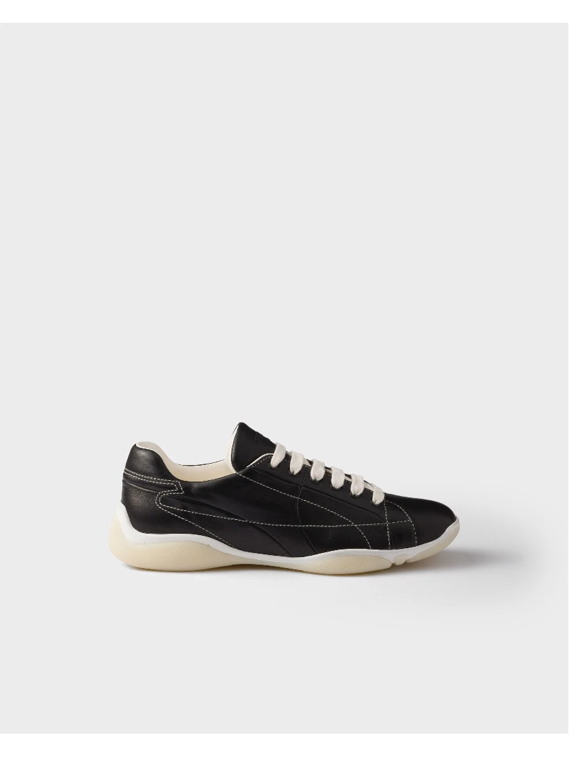Leather sneakers