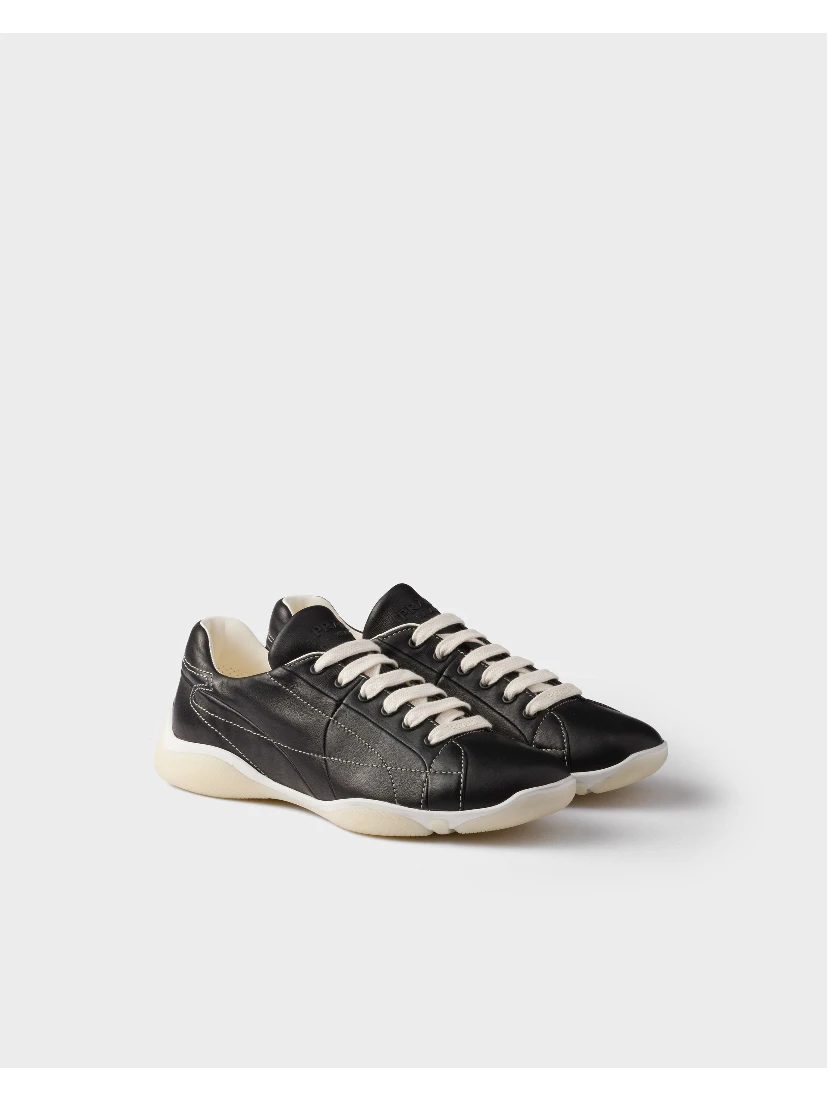Leather sneakers