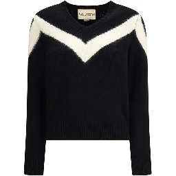 Black Fleece Wool Sweatshirt