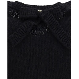 Black Fleece Wool Sweatshirt