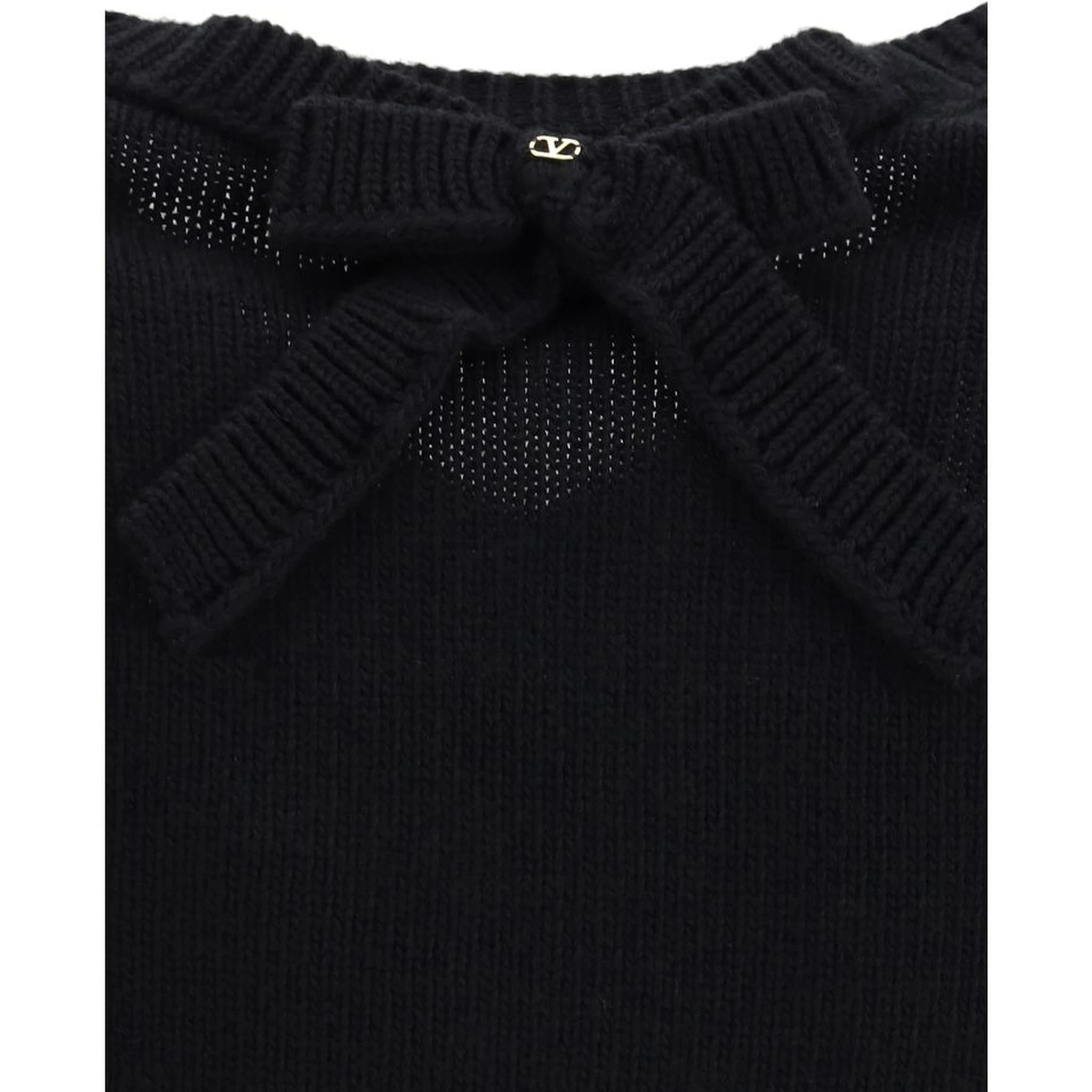 Black Fleece Wool Sweatshirt
