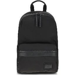 Black Nylon Backpack