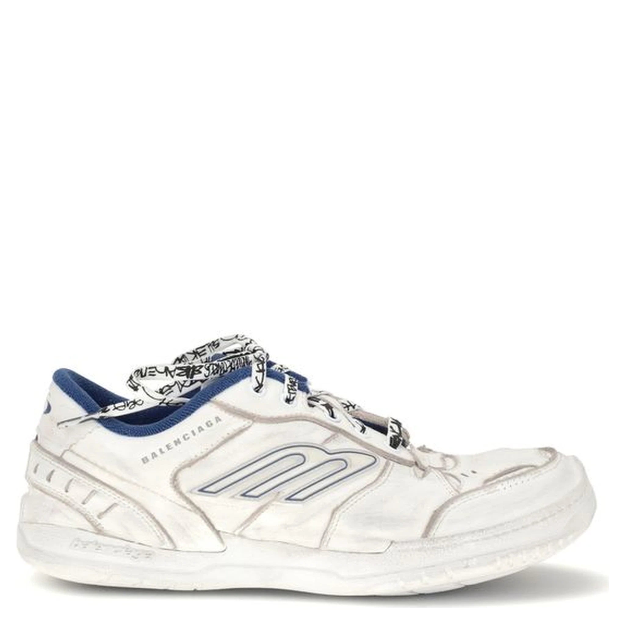 Gray Polyester Athletic Sneakers