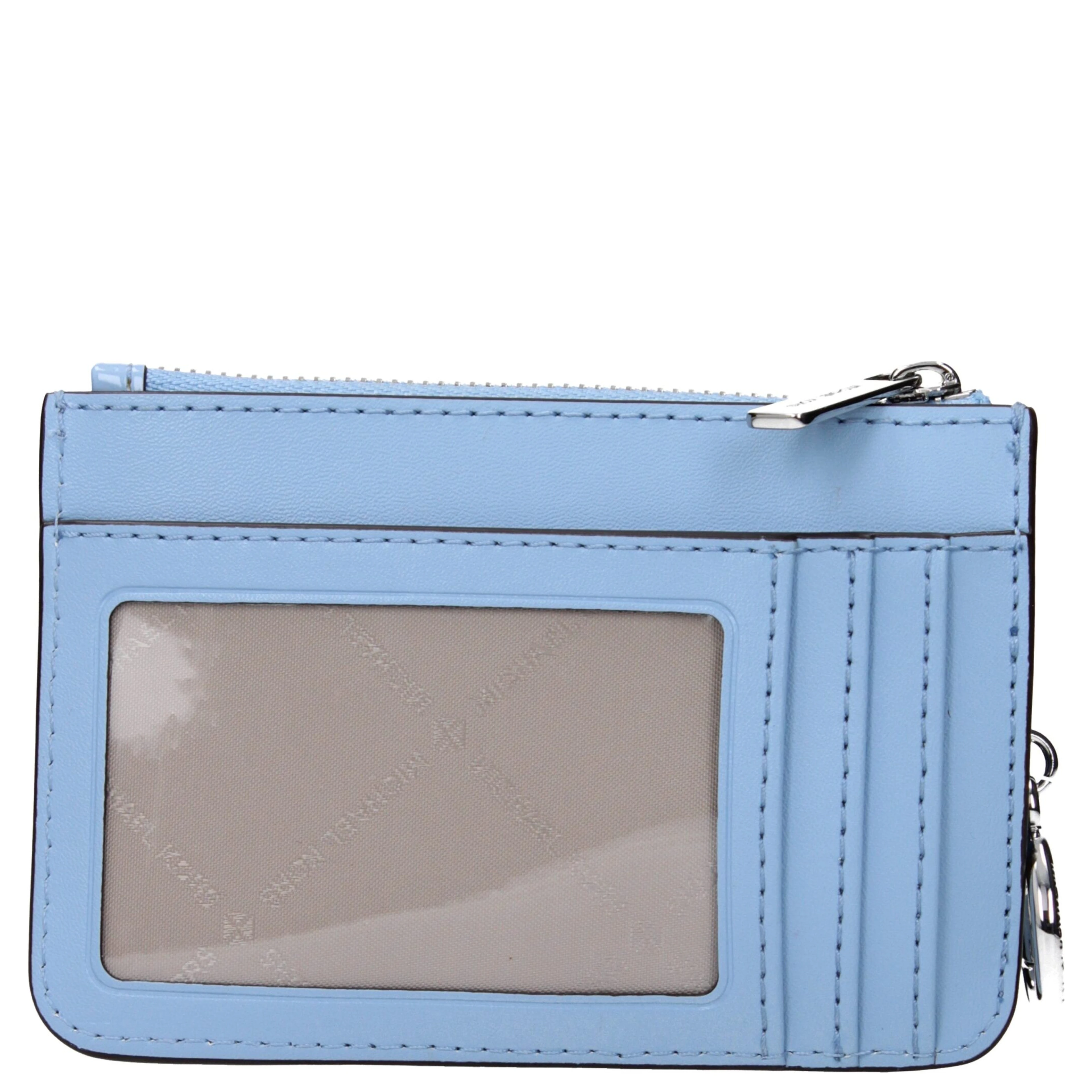 Light Blue Leather Wallet