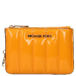 Orange Leather Wallet