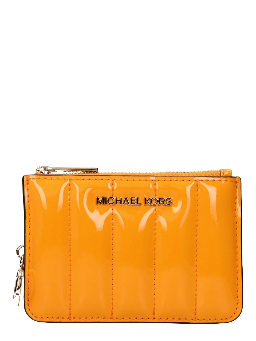 Orange Leather Wallet