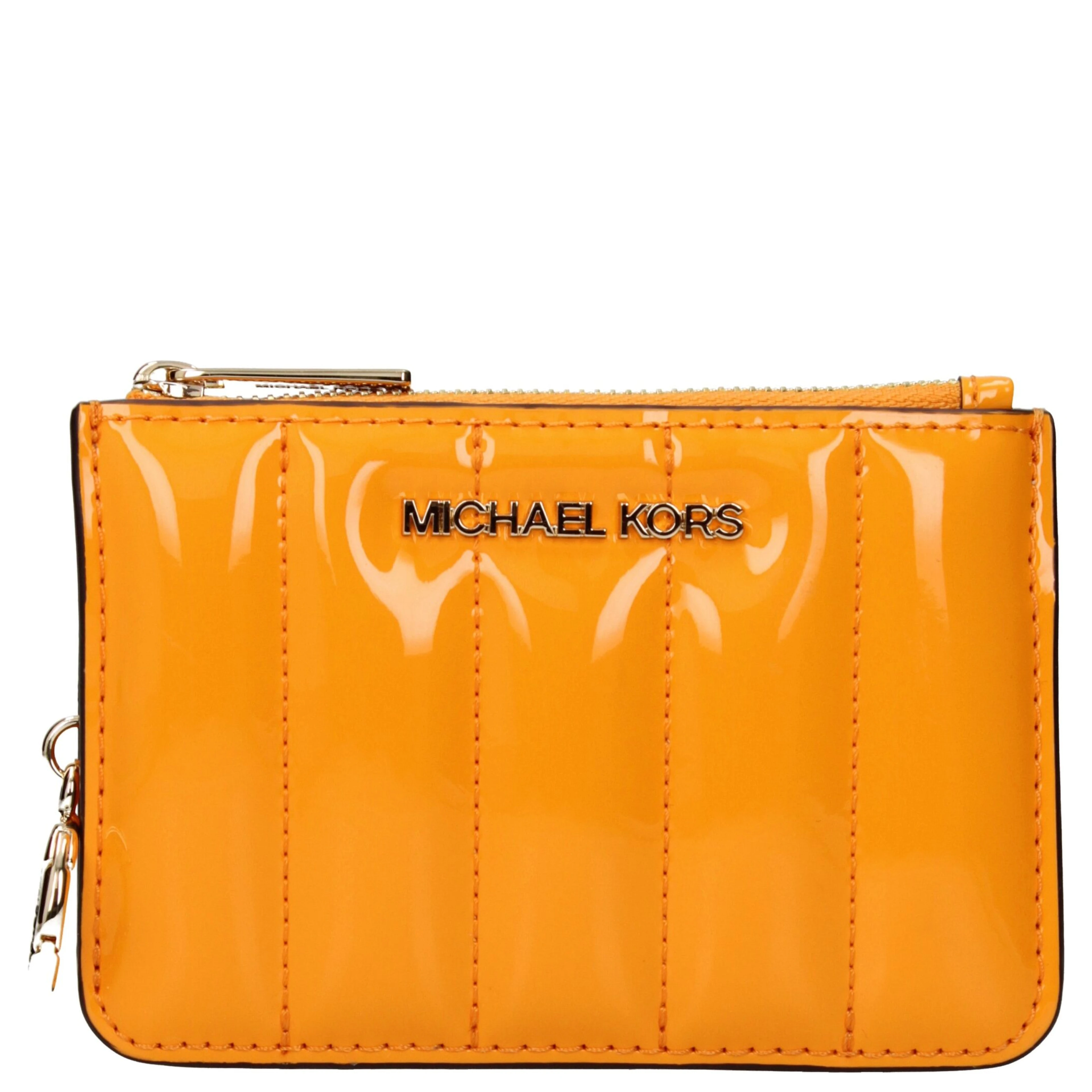Orange Leather Wallet