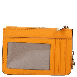 Orange Leather Wallet