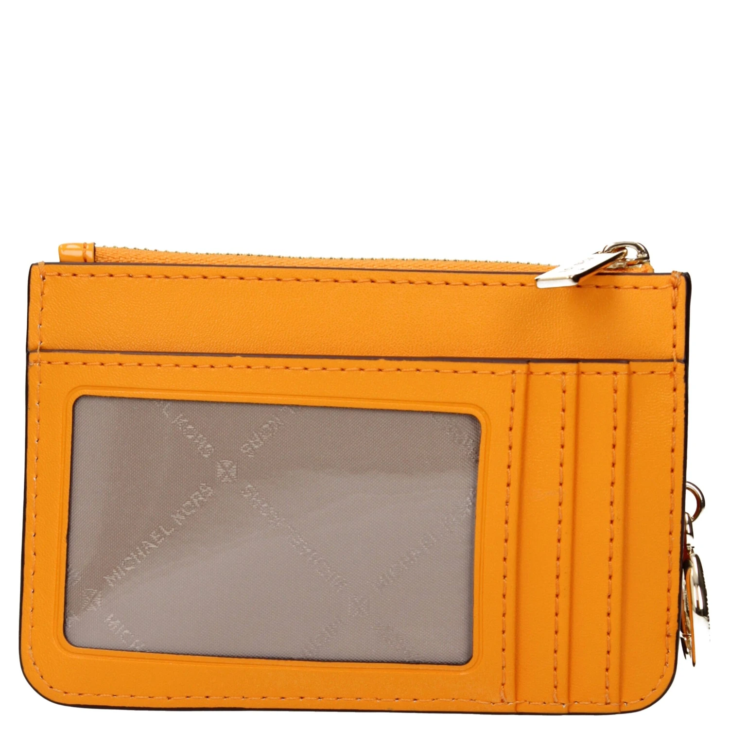 Orange Leather Wallet