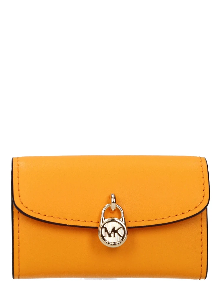 Orange Leather Wallet