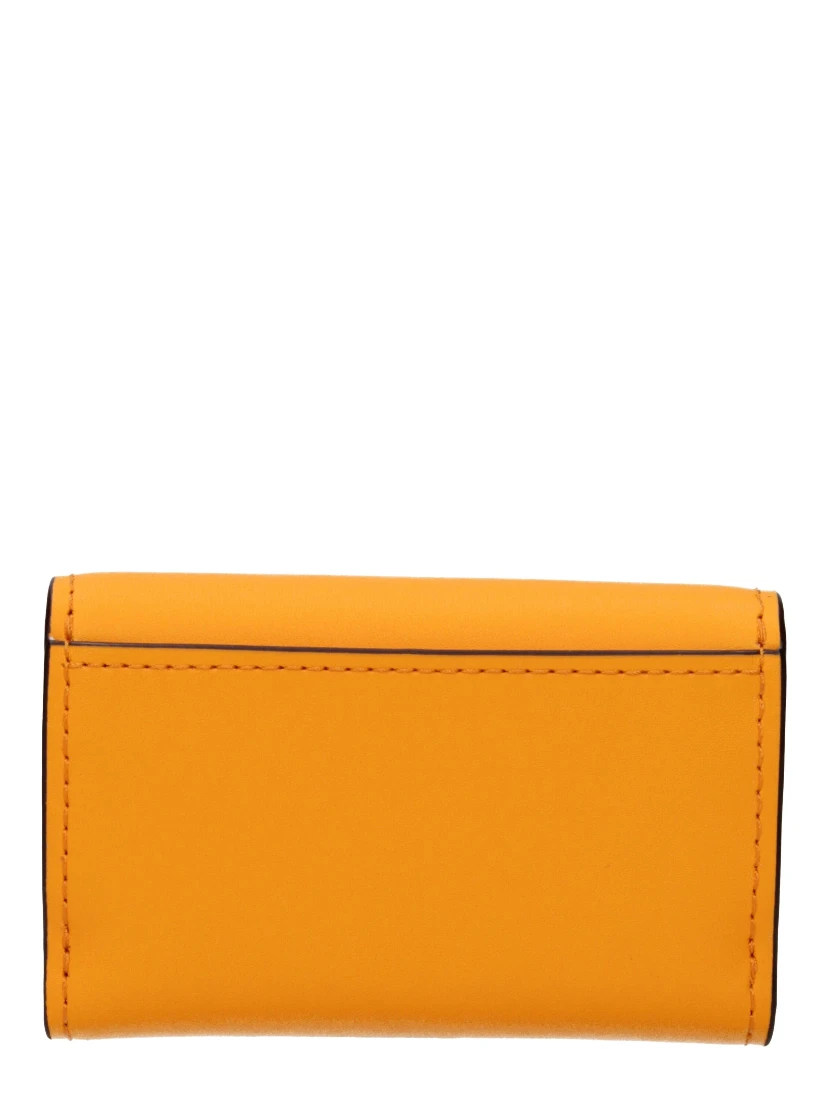 Orange Leather Wallet