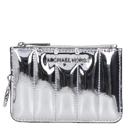 Gray Leather Wallet