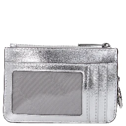 Gray Leather Wallet