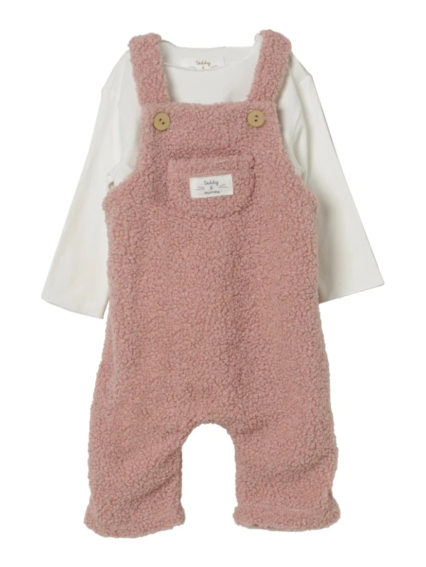 T-SHIRT WITH DUNGAREES SET