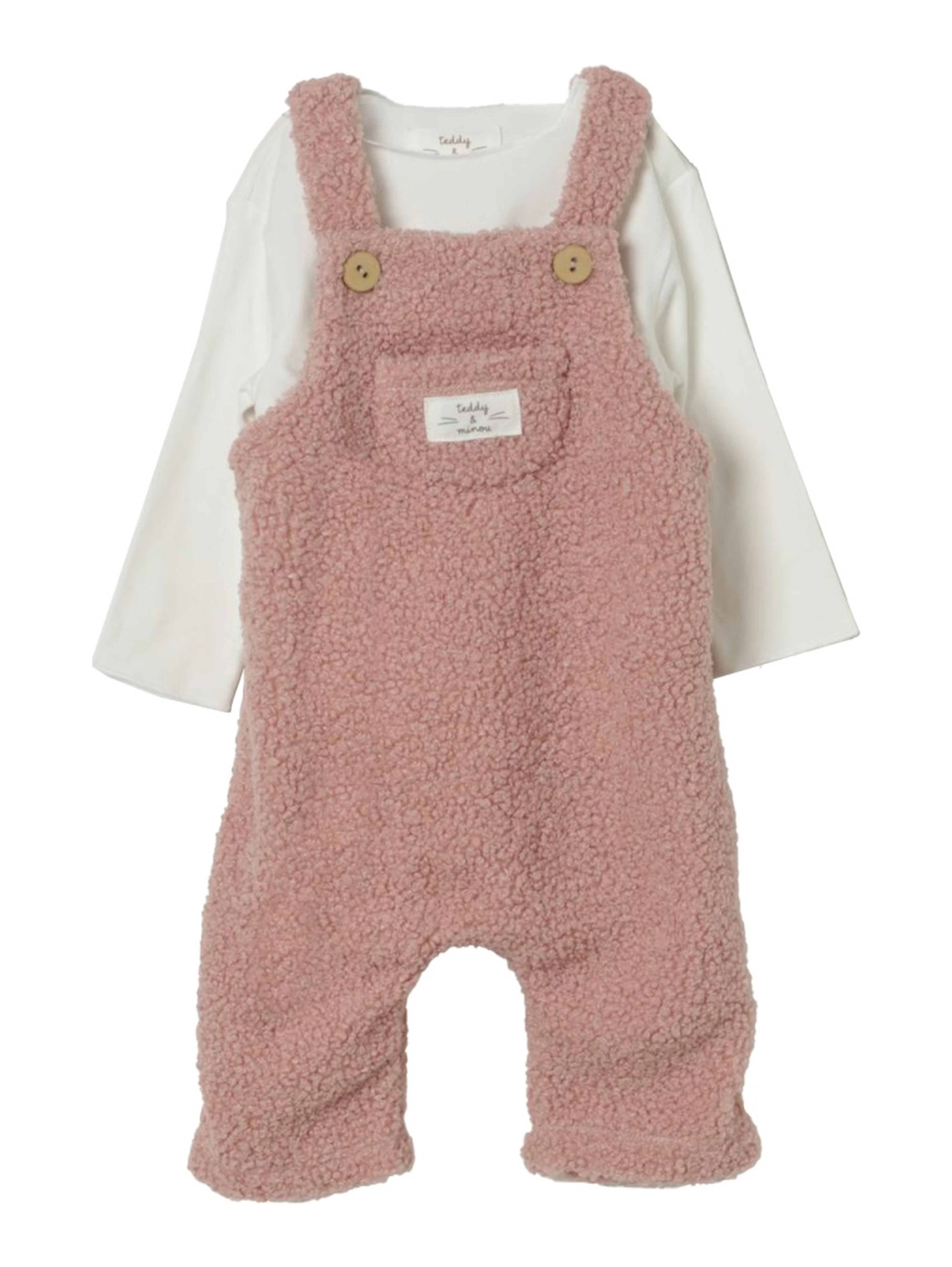 T-SHIRT WITH DUNGAREES SET