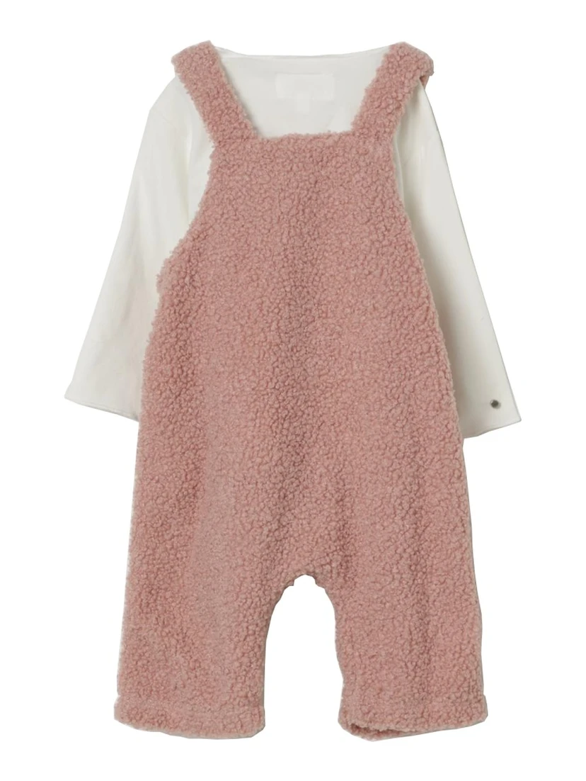 T-SHIRT WITH DUNGAREES SET