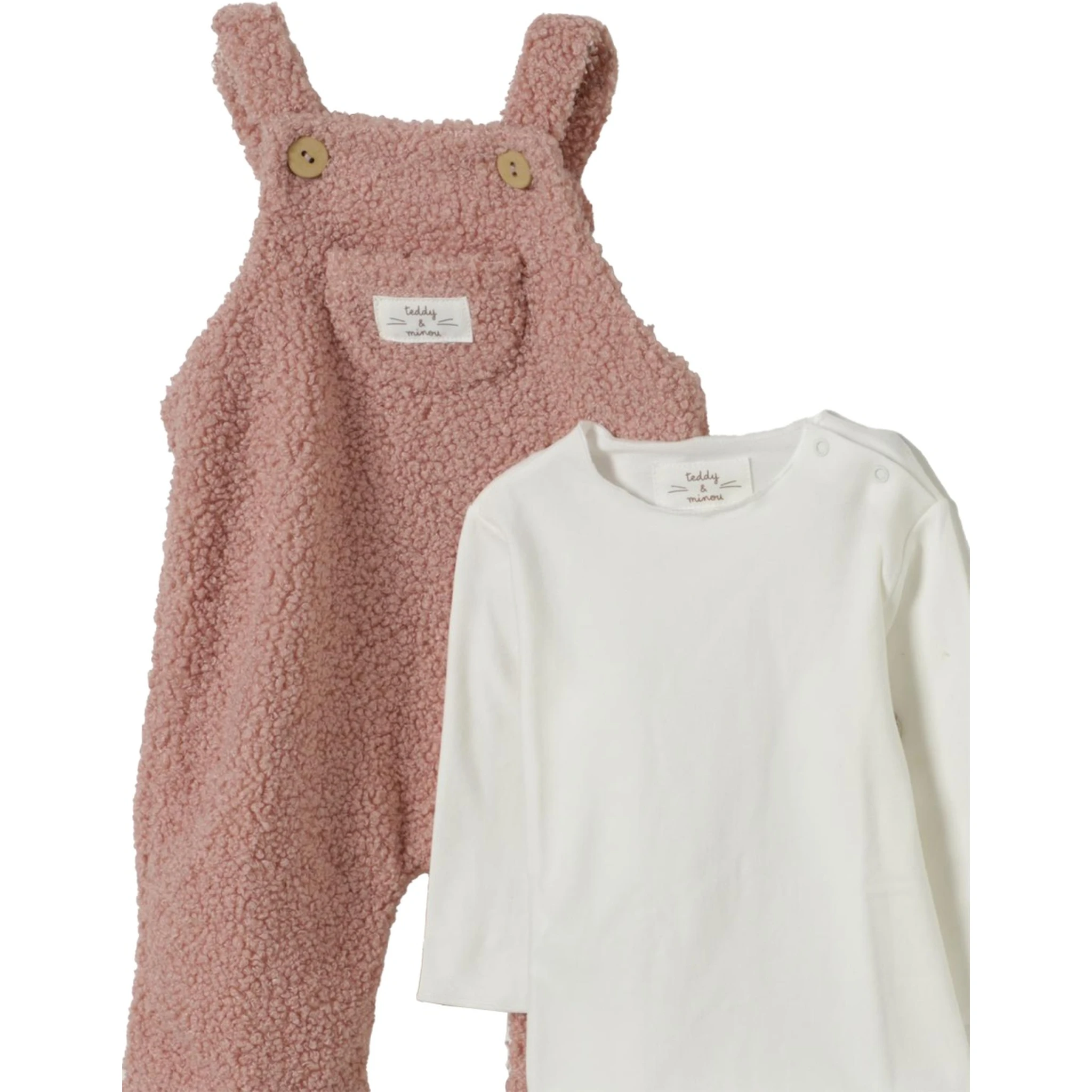 T-SHIRT WITH DUNGAREES SET