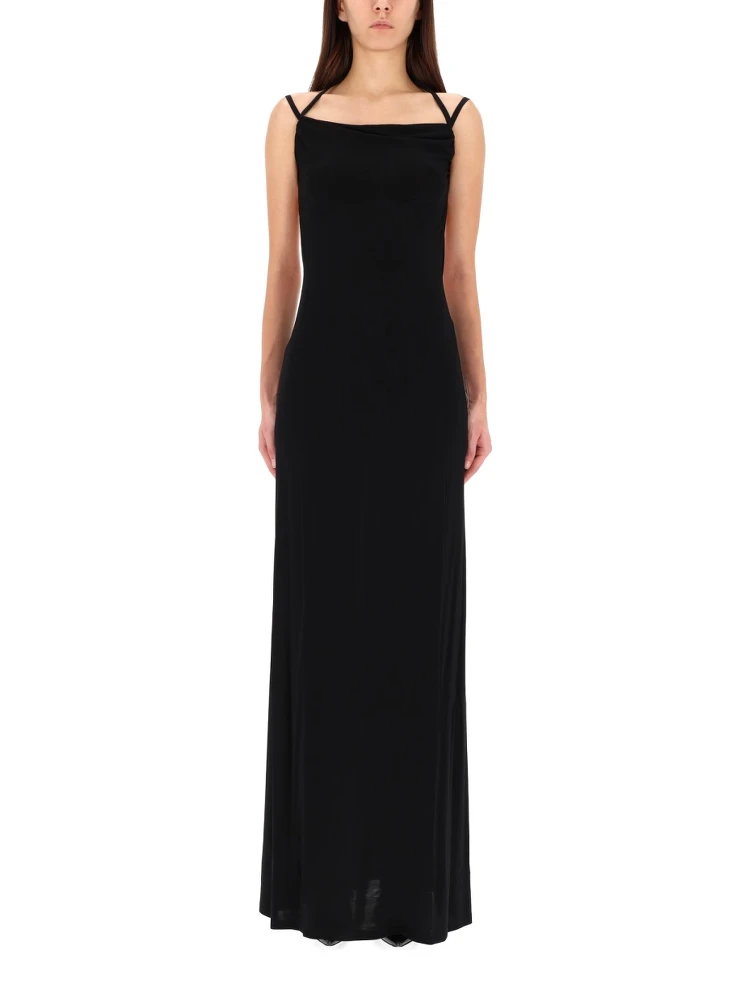 LONG JERSEY DRESS