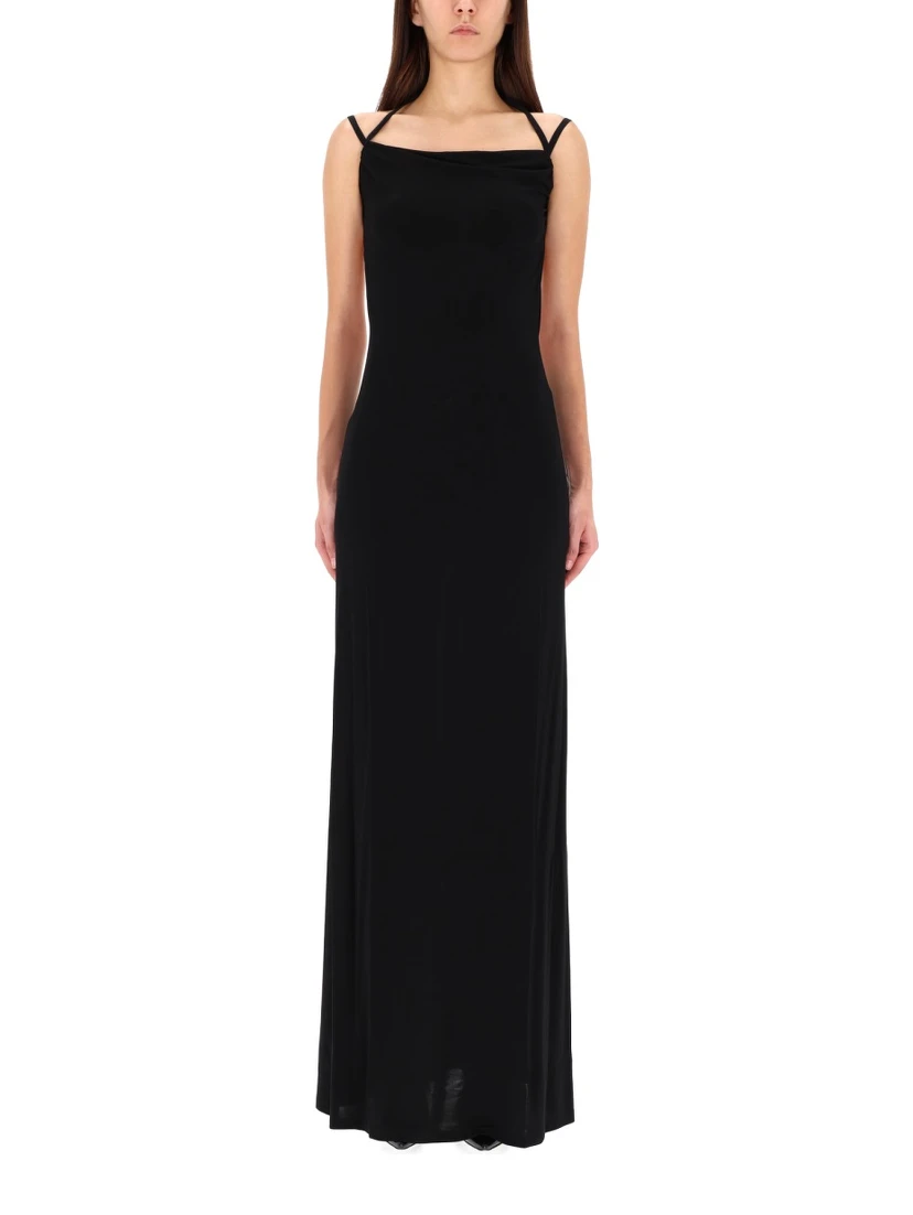 LONG JERSEY DRESS