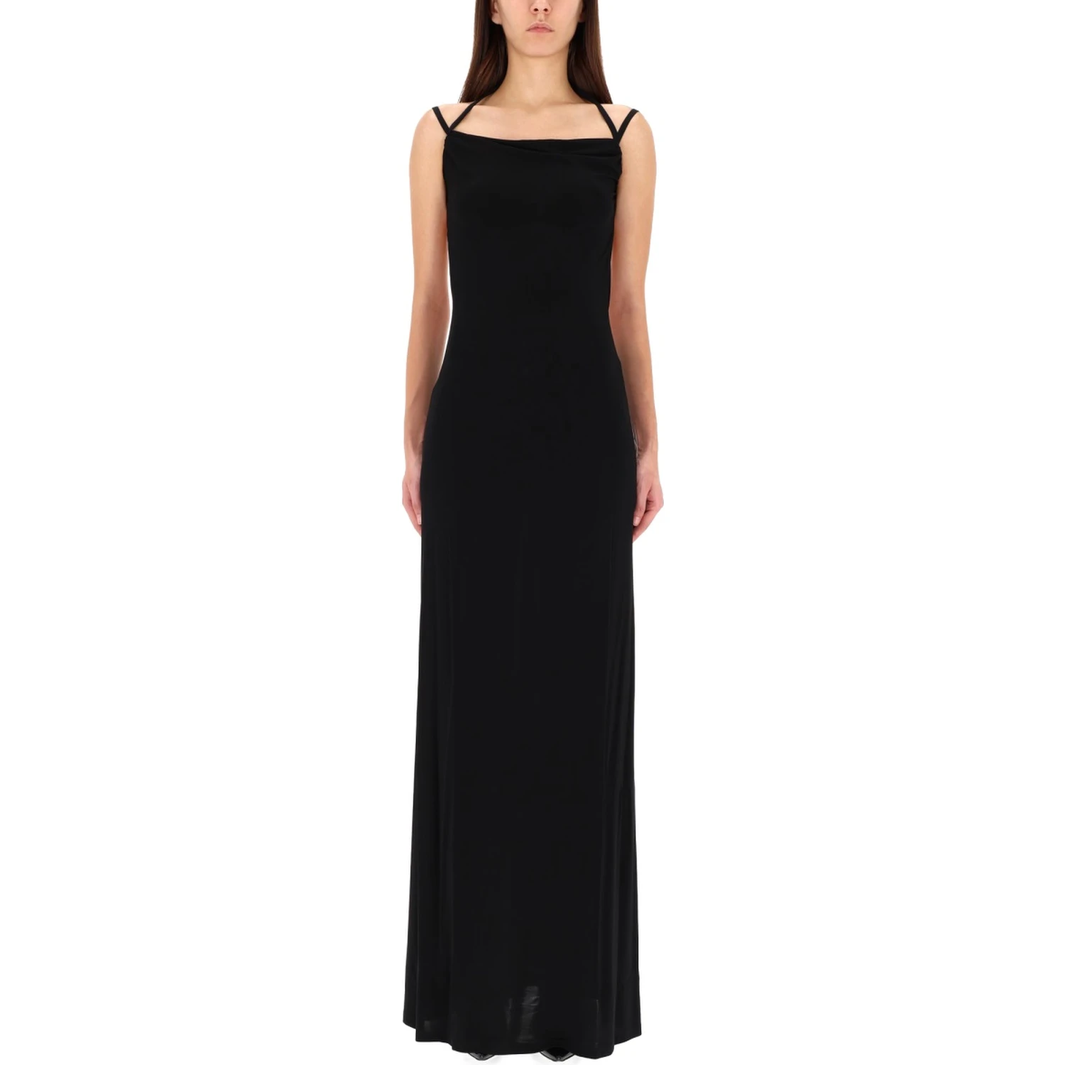 LONG JERSEY DRESS