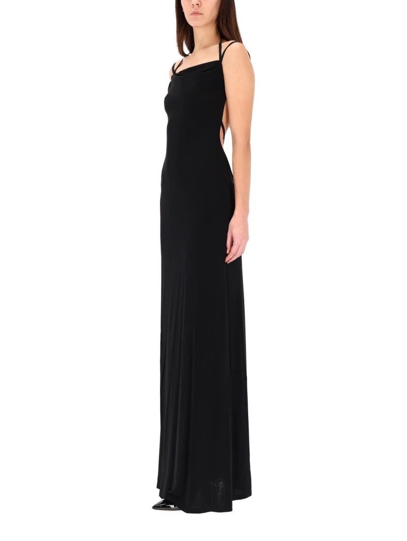LONG JERSEY DRESS