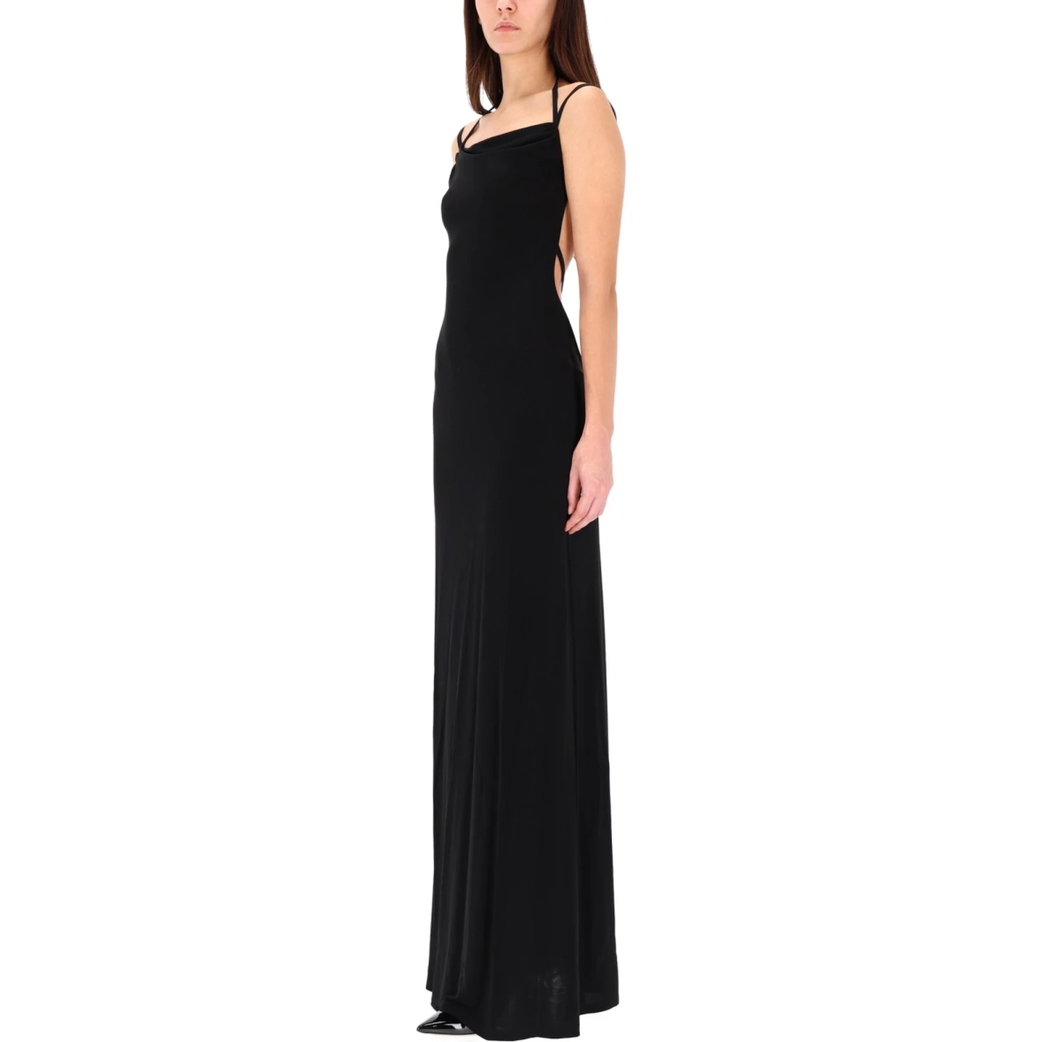 LONG JERSEY DRESS