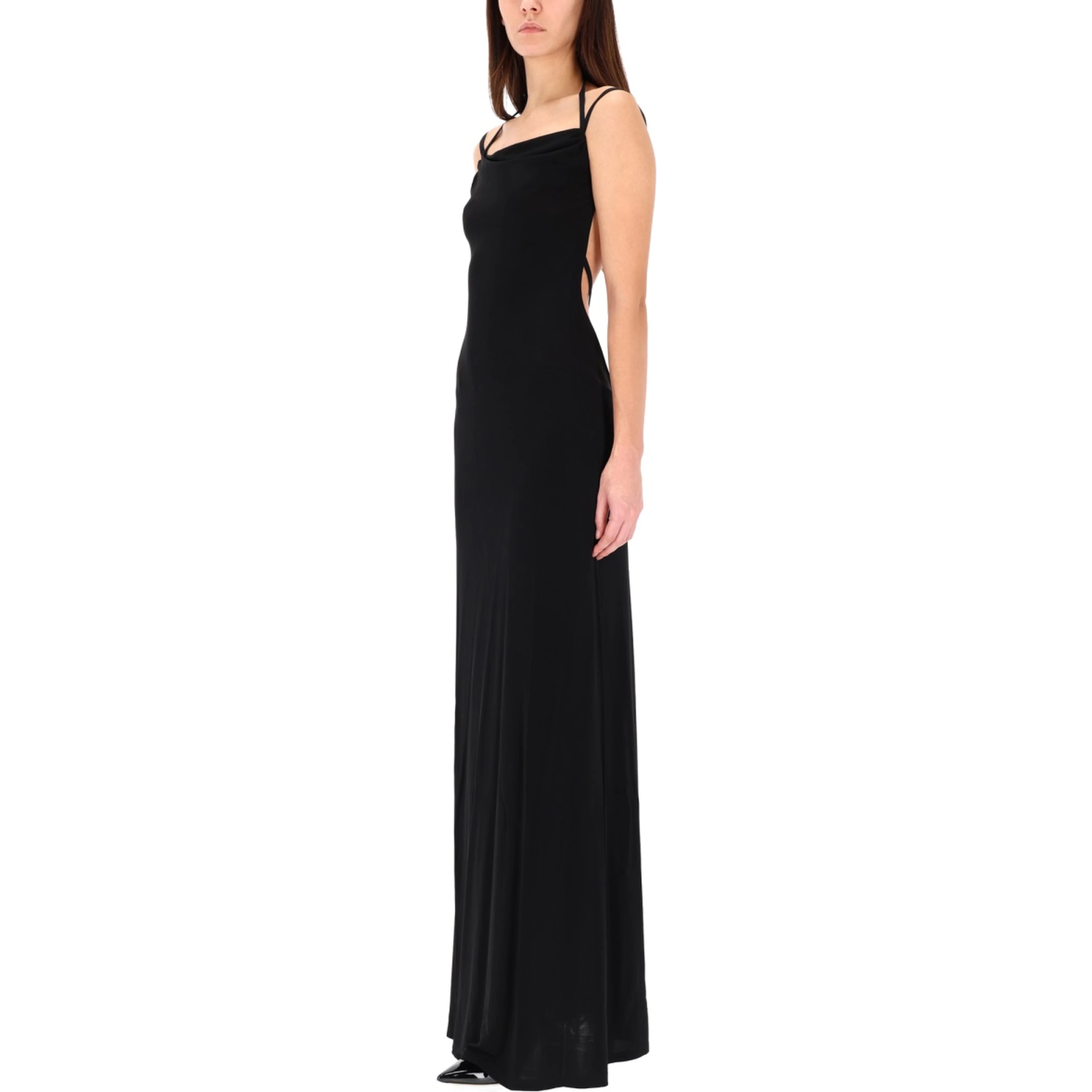 LONG JERSEY DRESS