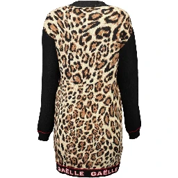Beige Wool Women Dress