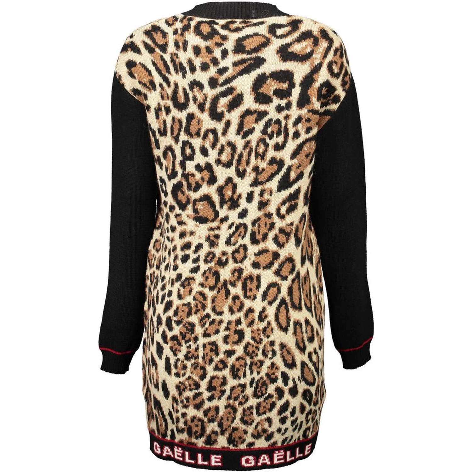 Beige Wool Women Dress