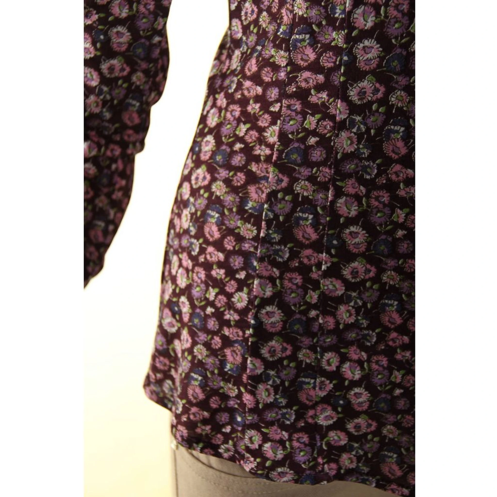 Purple Viscose Shirt